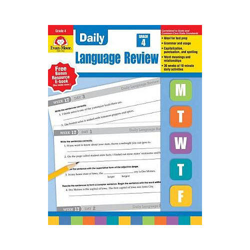 Daily Language Review, Grade 4 Teacher Edition