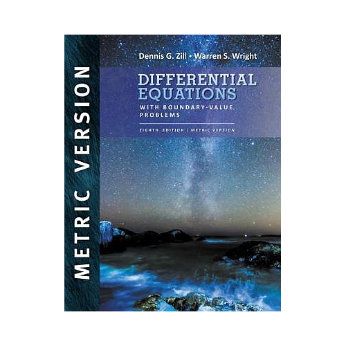 Differential Equations with Boundary Value Problems, International Metric Edition